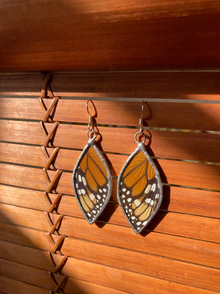 Monarch marquis earrings