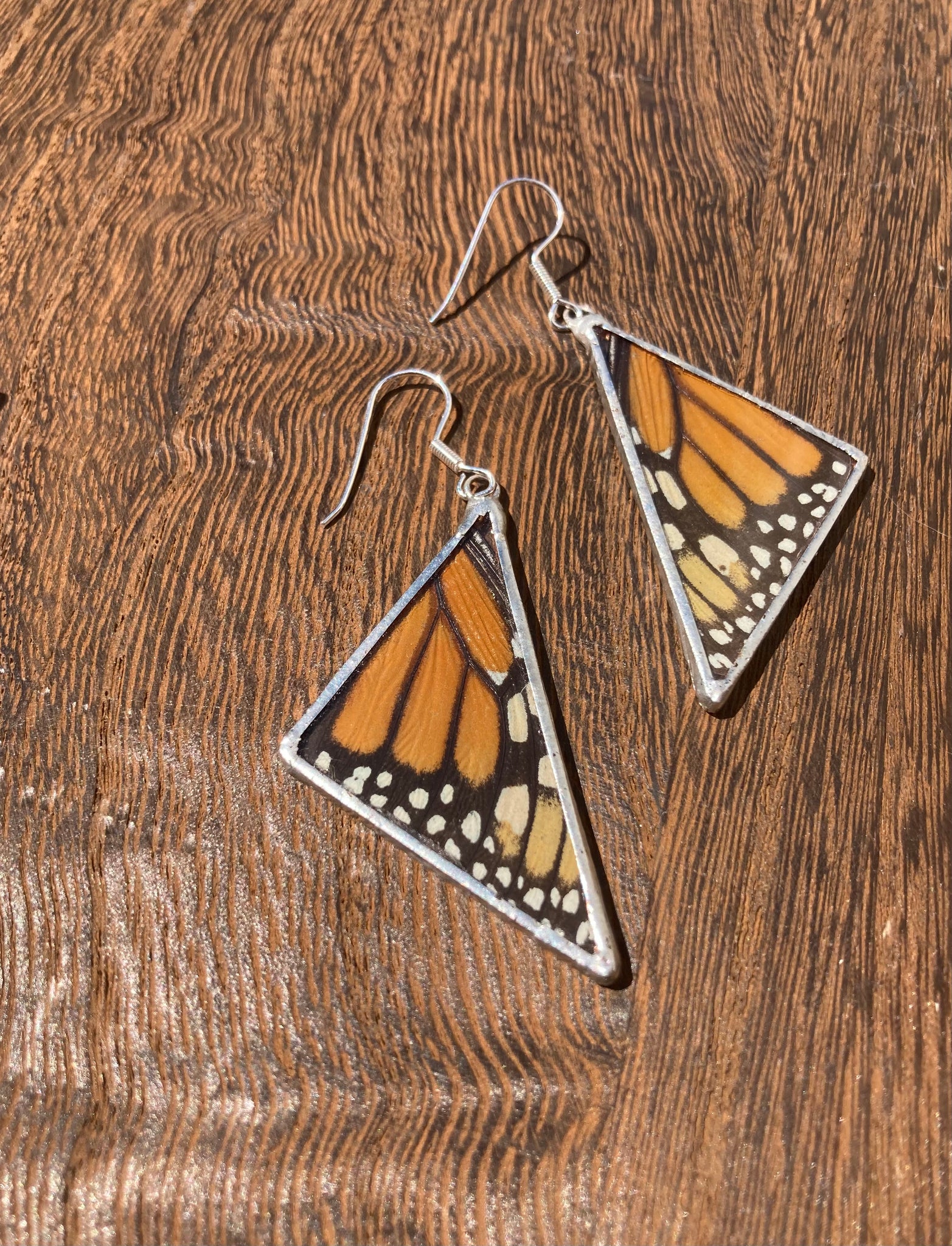 Large Funky Monarch Triangle Dangles