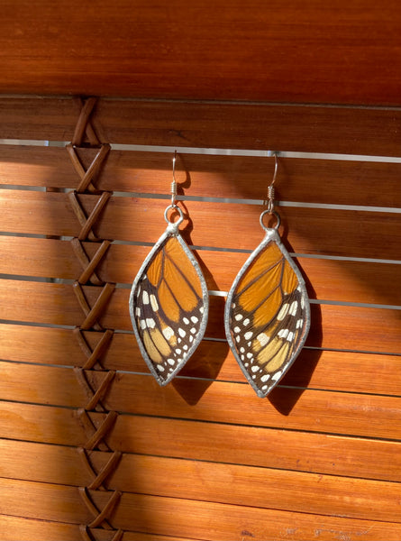 Monarch marquis earrings