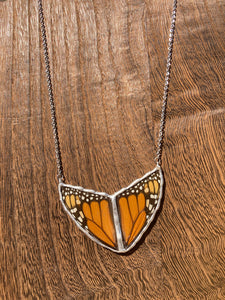 Monarch Heart Necklace