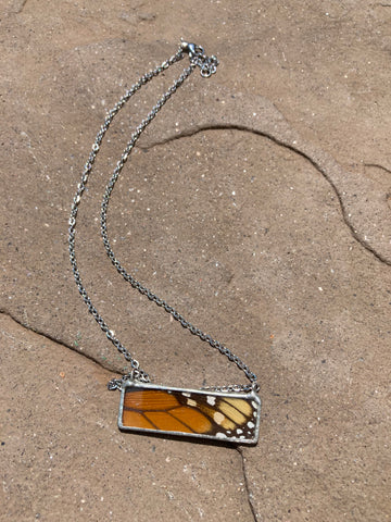 Monarch Window Necklace