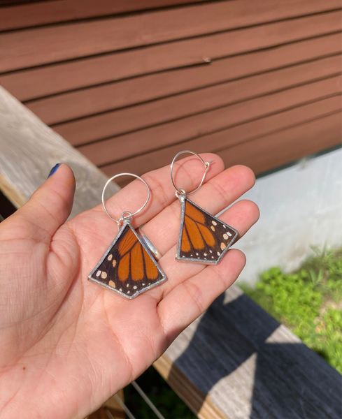 Monarch kite hoops
