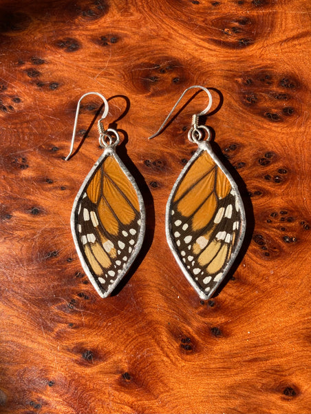 Monarch marquis earrings