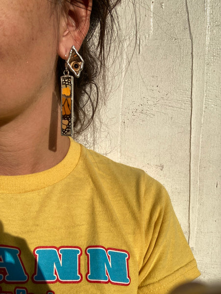 Buckeye butterfly studs