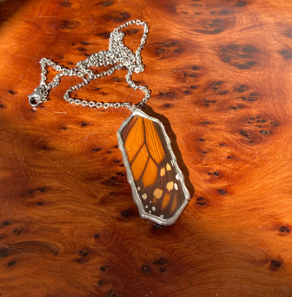 Monarch necklace