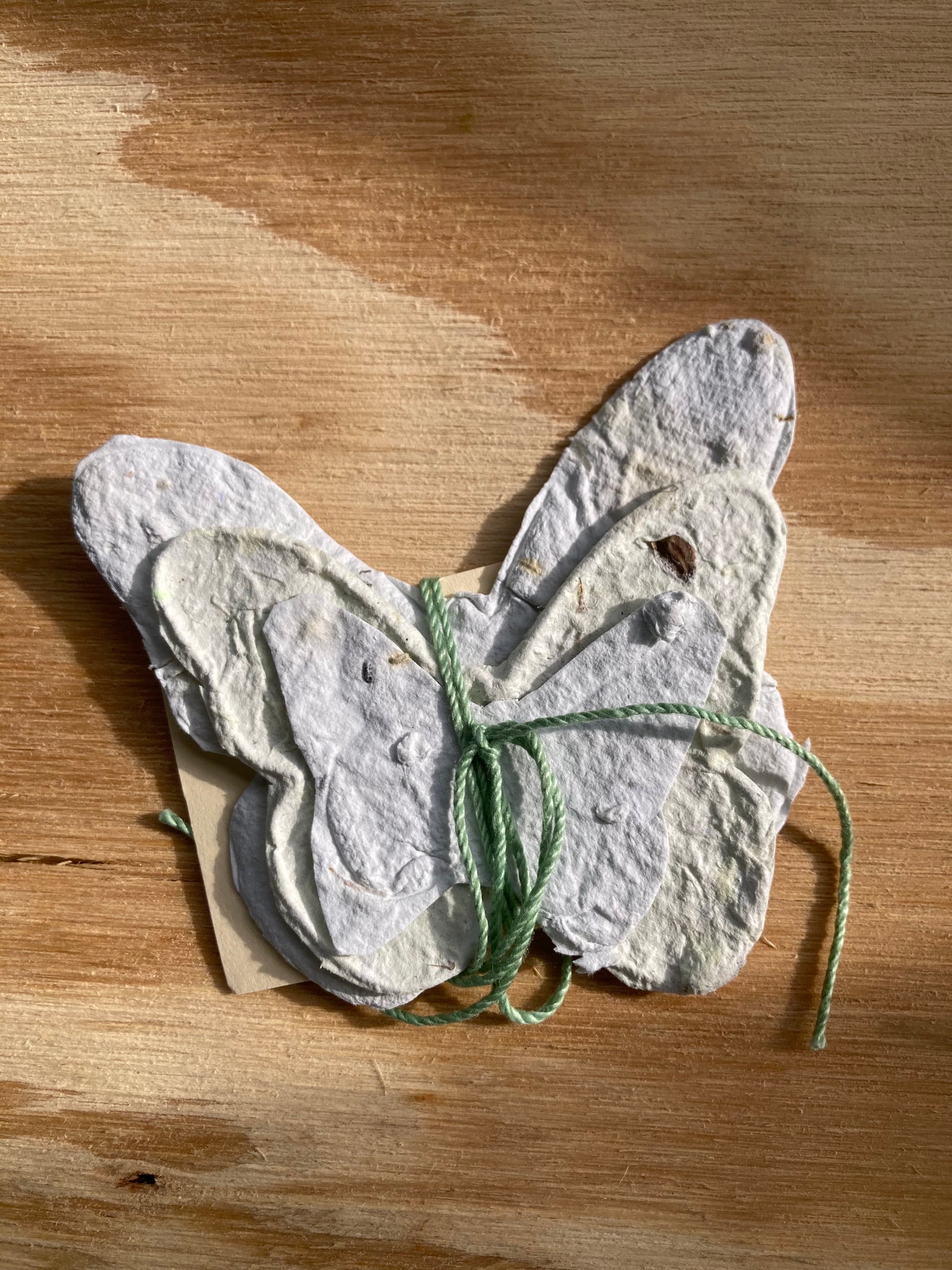 Wildflower seed paper butterflies