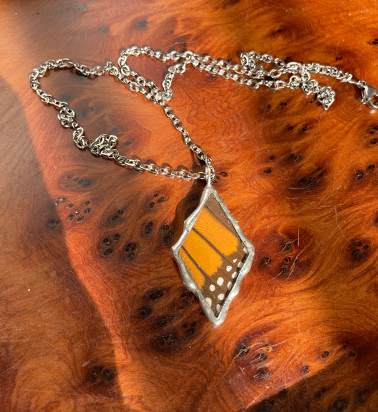 Monarch necklace