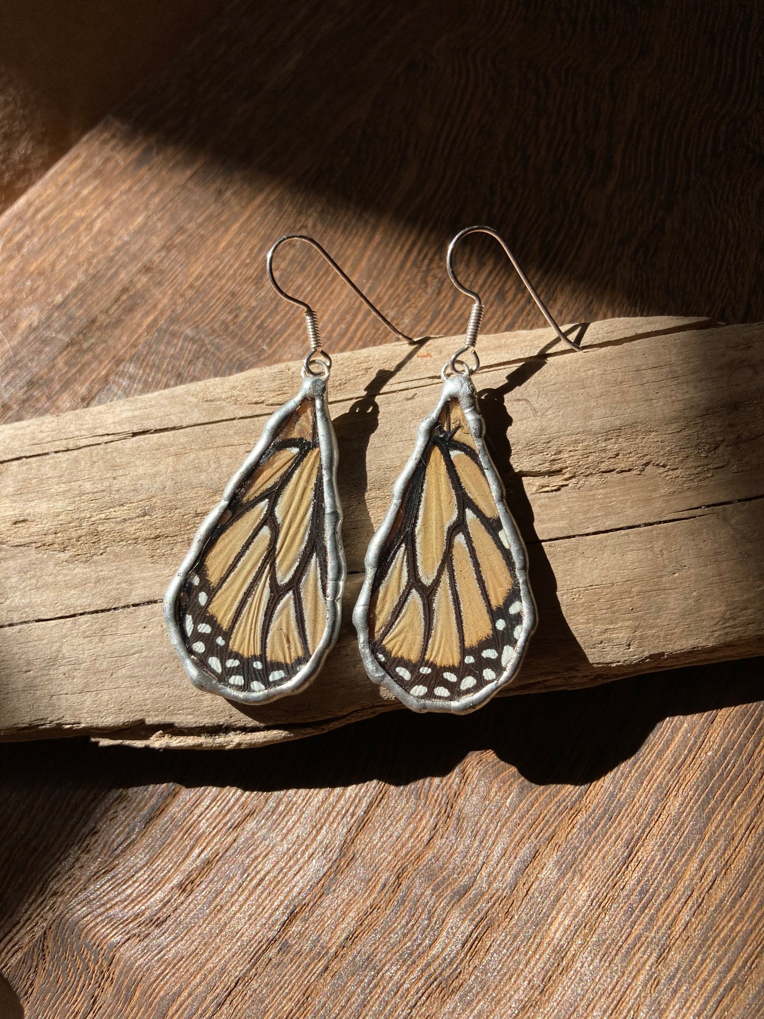 Monarch dew drop earrings