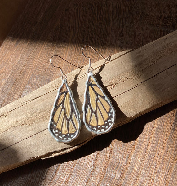 Monarch dew drop earrings