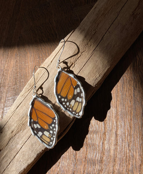 Monarch marquis earrings