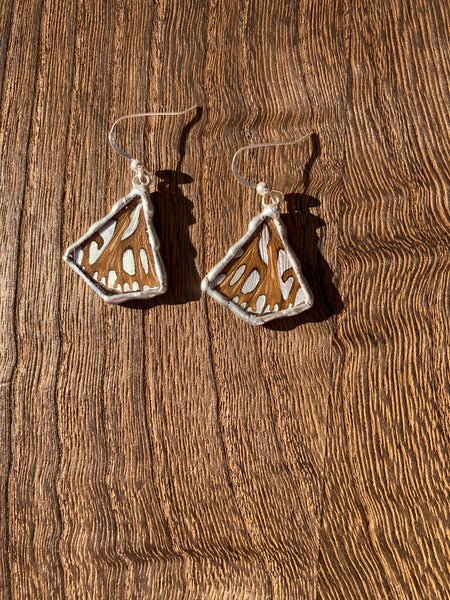 Gulf fritillary metallic dangles